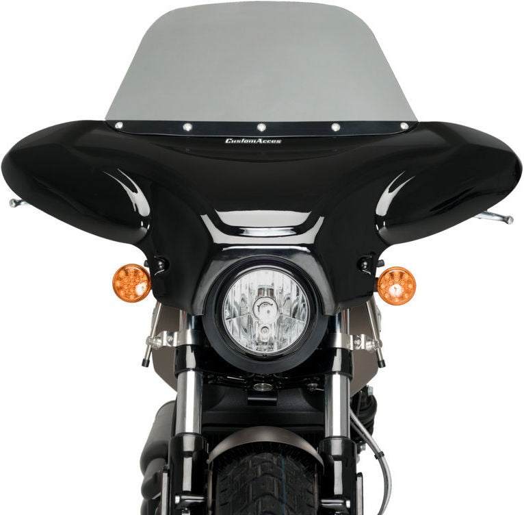 Custom Acces BATWING INDIAN SCOUT BOBBER C/TRANSPARENT FAIRINGS, SMOKE | EH0010H