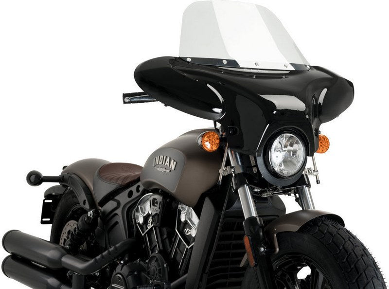 Custom Acces BATWING WINDSCREEN INDIAN SCOUT BOBBER C/TRANSPARENT | EH0010W