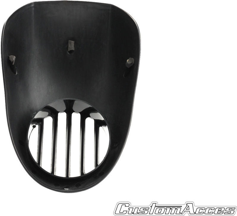 Custom Acces Warrior Model Headlight Protector, Black | FAR002N