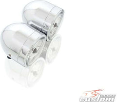 Custom Acces Twin Headlights, Inox | FD0001J