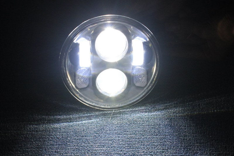 Custom Acces Headlight Ovni Model, Black | HL0001N