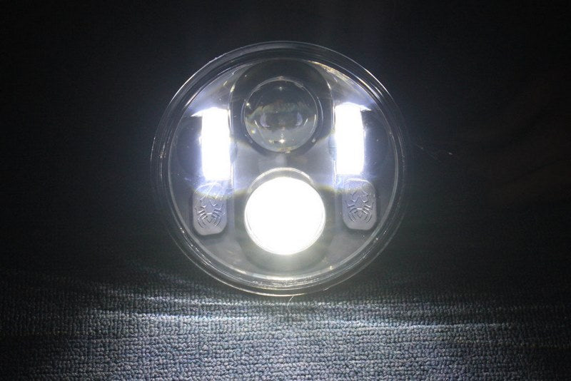 Custom Acces Headlight Ovni Model, Black | HL0001N