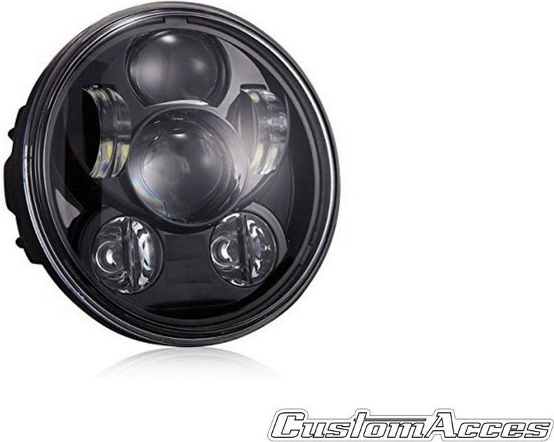 Custom Acces Headlight Ovni Ii Model, Black | HL0002N