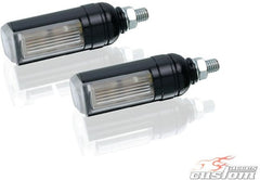 Custom Acces Capsula 2 Turn Light, Crystal Clear By Pair, Black | IC0002N