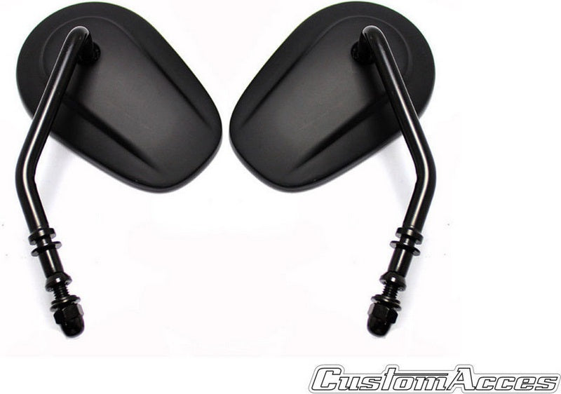Custom Acces Back Mirrors Set Model Street, Black | JR0016N