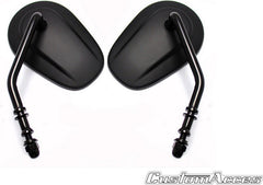 Custom Acces Back Mirrors Set Model Street, Black | JR0016N