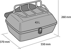 Custom Acces Rigid Suitcase Travel Model, Black | MT0001N