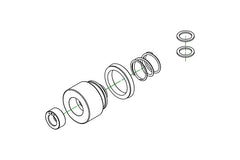Clutch slave cylinder Ø 30.5 mm, Natural