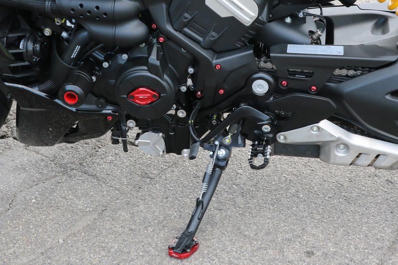 Side stand extension