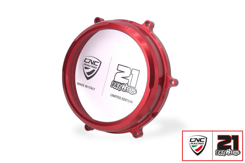 Clear oil bath clutch cover