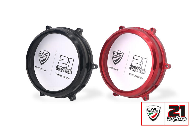 Clear oil bath clutch cover
