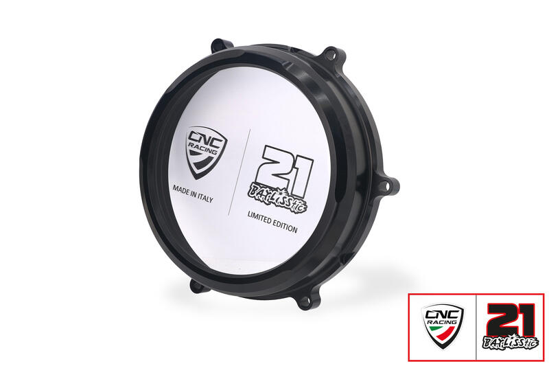 Clear oil bath clutch cover