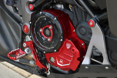 CNC Racing Clear cover oil bath clutch Ducati Pramac Racing Limited Edition, Red/Black | CA502RBPR