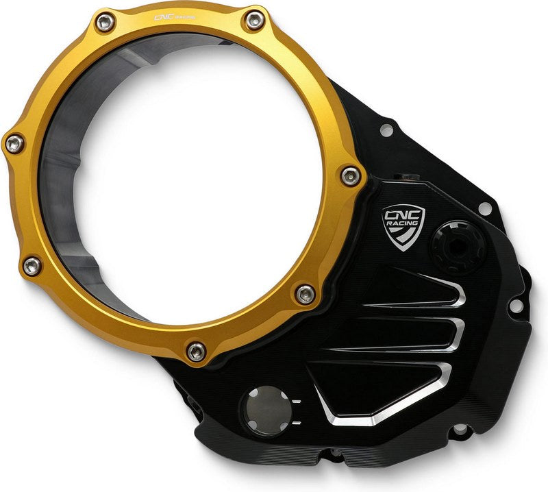 CNC Racing Clear cover oil bath clutch Ducati BICOLOR | CA503