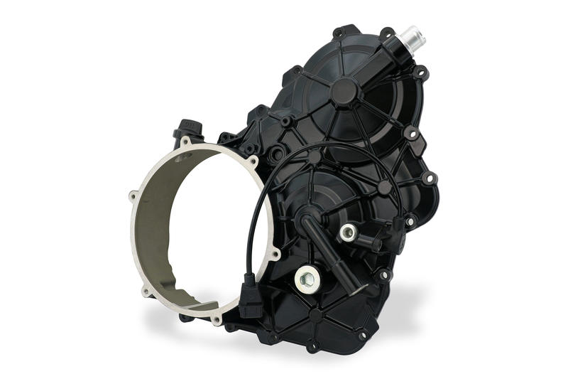 Clear clutch cover - Conversion kit, Black