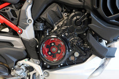 Clear clutch cover - Conversion kit, Black