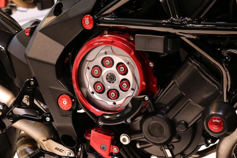 CNC Racing Clear cover oil bath clutch MV Agusta - Protector | CAP02