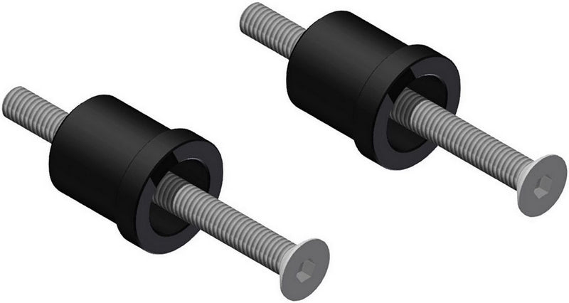 CNC Racing Adapters handlebar ends CNC RACING for MV Agusta, Black | CM011B