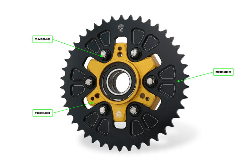 Ring gear T42 P525, Black