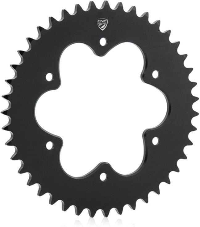 CNC Racing Ring gear Z41 P525 6 holes Ducati, Black | CN513B