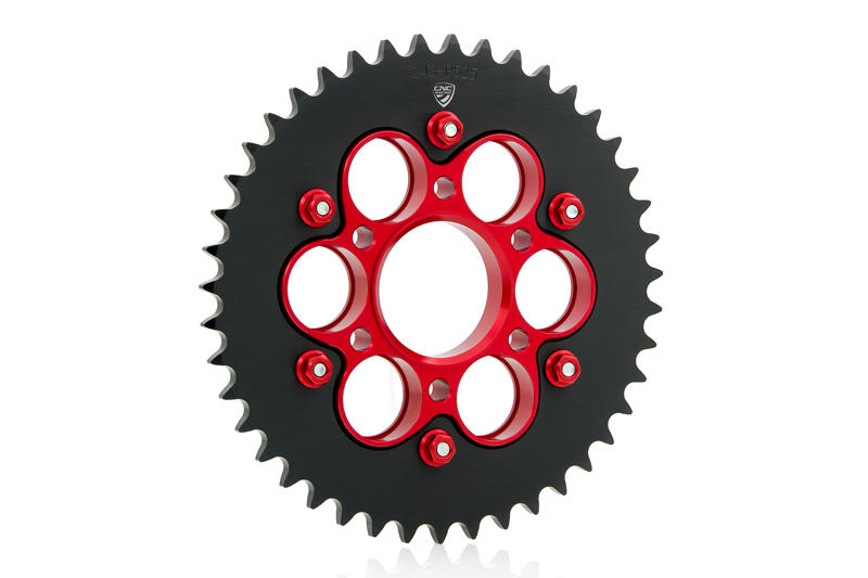 Ring gear Z45 P520 6 holes, Black