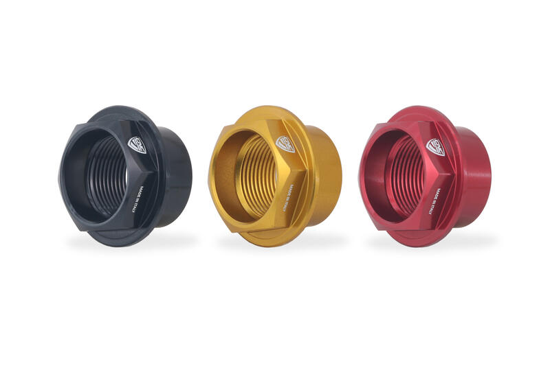 Front wheel nut