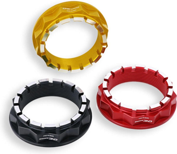CNC Racing Rear wheel nut LH BICOLOR | DA501