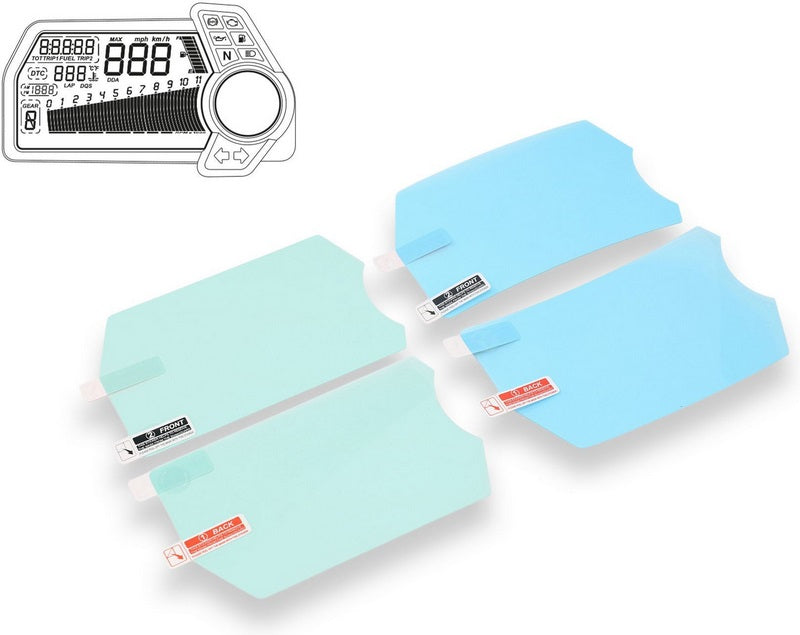 CNC Racing Dashboard Screen Protectors Ducati Multistrada, Natural | DP006N