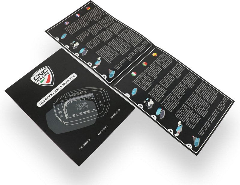 CNC Racing Dashboard Screen Protectors MV Agusta, Natural | DP025N