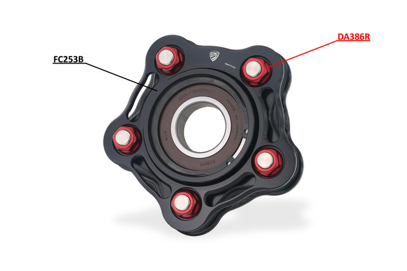 Rear sprocket flange