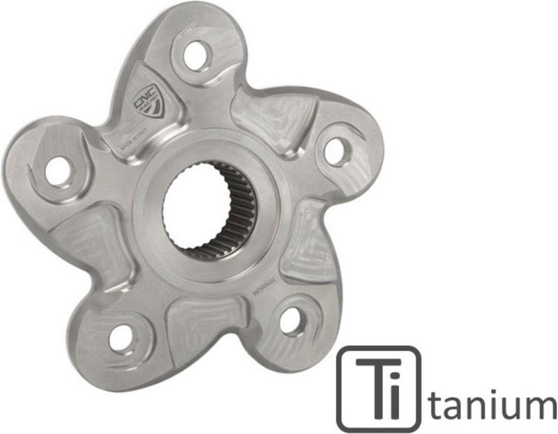 CNC Racing Rear sprocket flange Ducati Titanium, Titanium | FL503X