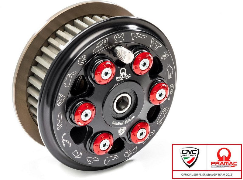 CNC Racing SLIPPER CLUTCH MASTER TECH TEAM PRAMAC LIM. ED., Black | FR361BPR