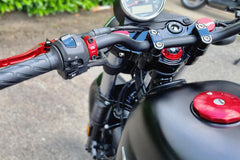 Steering stem top plate nut