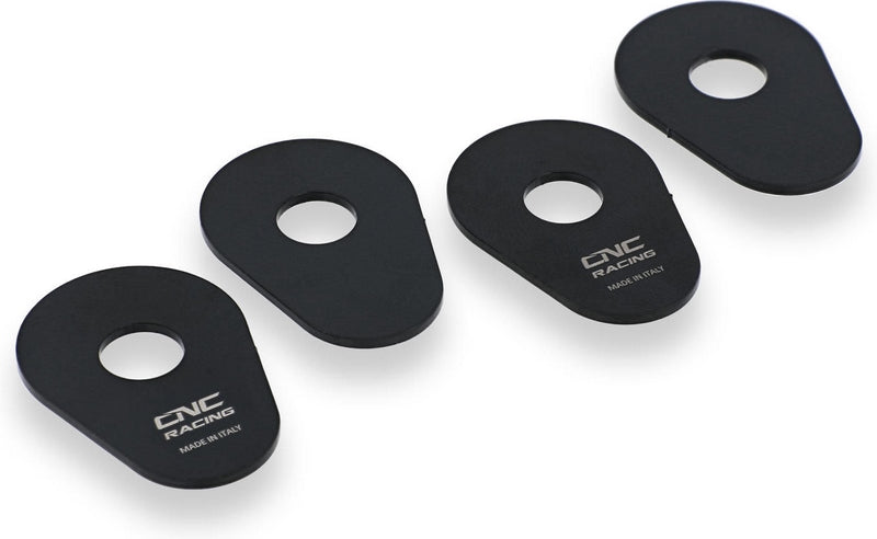 CNC Racing Turn Indicator Mounting Adapters, Black | IDA02B