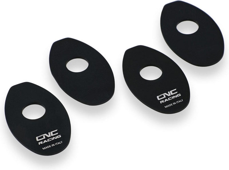 CNC Racing Turn Indicator Mounting Adapters, Black | IDA06B