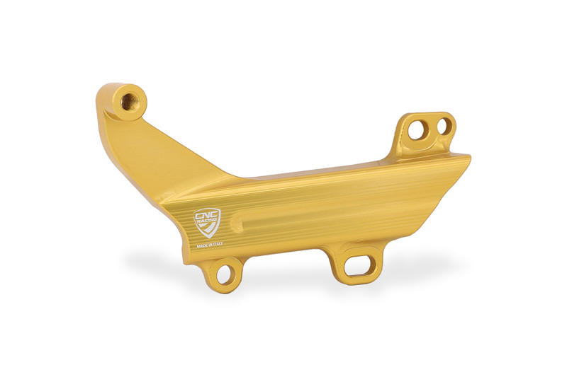Brake lines cover with fluid tank bracket