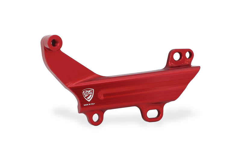 Brake lines cover with fluid tank bracket