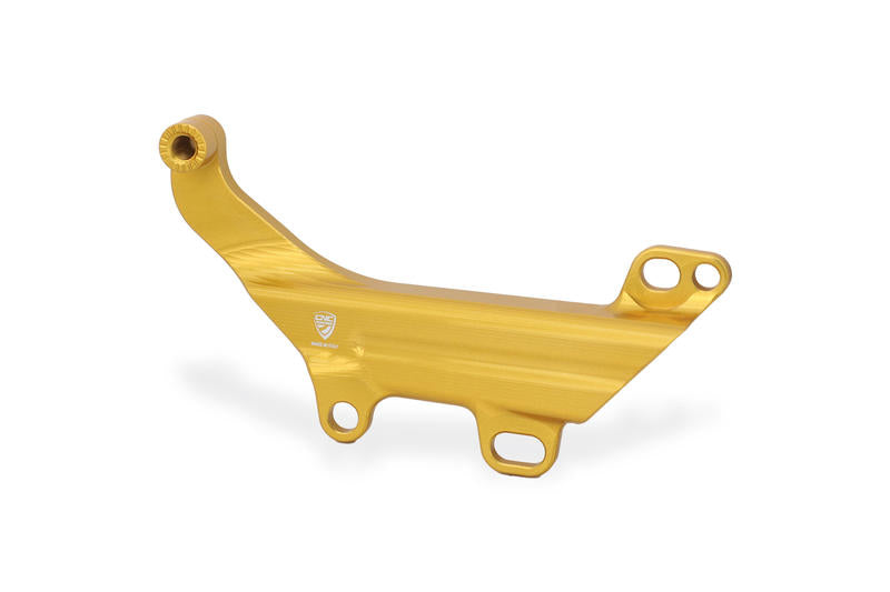 Brake lines cover with fluid tank bracket