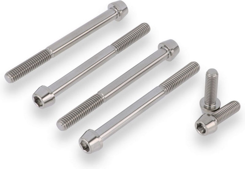 CNC Racing Screw kit cover dry clutch Ducati - TITANIUM, Titanium | KV221X