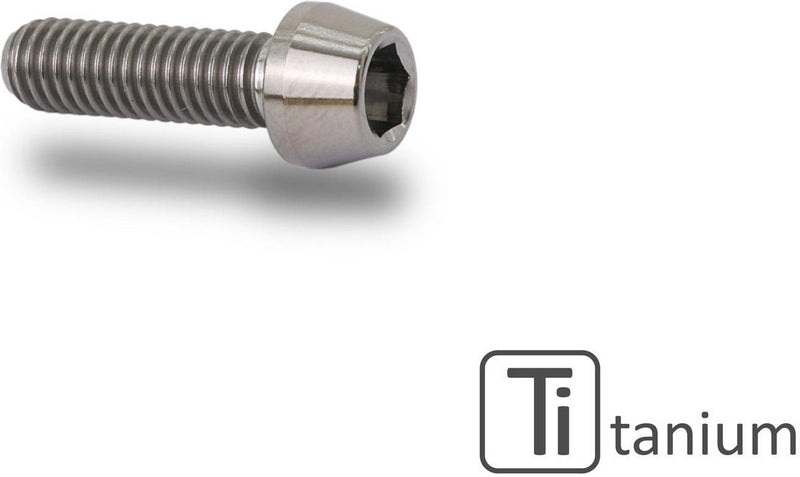 CNC Racing Screw M6x20 - Titanium | KV366X
