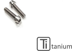 CNC Racing Screws set Brake or clutch lever perch pinch M6x25 (2 pcs) - Titanium, Titanium | KV370X