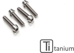 CNC Racing Passenger footpegs holder bolt M8x35 (4 pcs) - Titanium, Titanium | KV396X