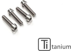 CNC Racing Front fender screws set M6X16 (4 PZ) - TITANIUM, Titanium | KV403X