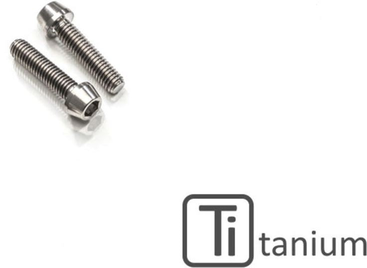 CNC Racing Front sprocket cover screws M6x16 (2 pcs) - Titanium, Titanium | KV405X
