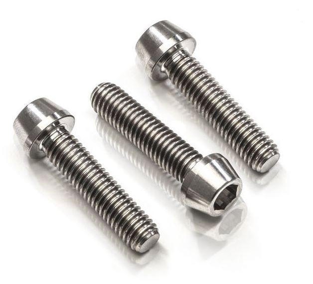 CNC Racing CNC Racing top yoke Ducati Panigale screw kit - Titanium, Titanium | KV424X