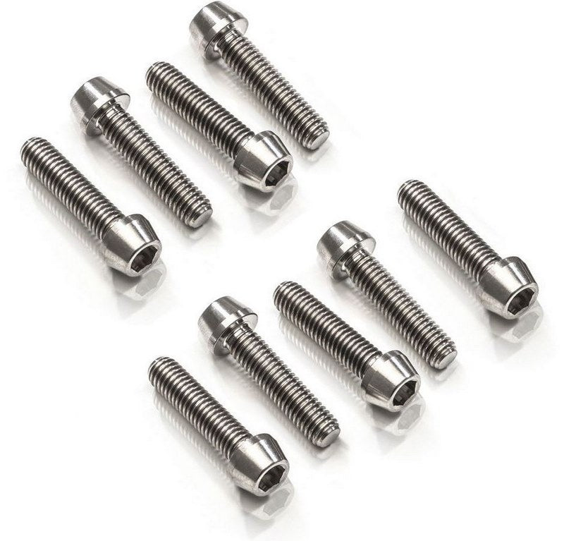CNC Racing Clutch cover MV Agusta screw set - TITANIUM, Titanium | KV432X