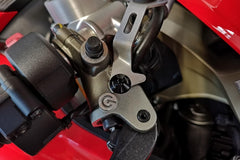 CNC Racing FRONT BRAKE/CLUTCH FLUID TANK BRACKET SCREW - TITANIUM | KV443
