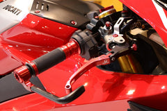 CNC Racing Brake lever Race - folding Pramac Racing Limited Edition, Red | LBR04RPR
