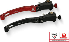 CNC Racing Brake lever Race - folding Pramac Racing Limited Edition, Red | LBR20RPR