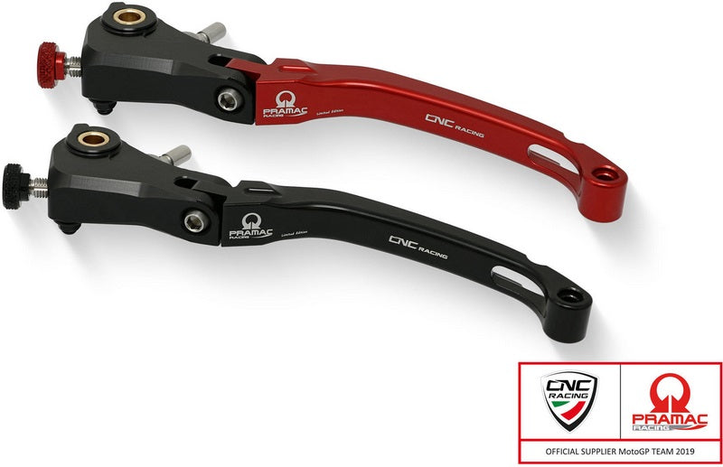 CNC Racing Clutch lever Race - folding Pramac Racing Limited Edition, Red | LCR12RPR